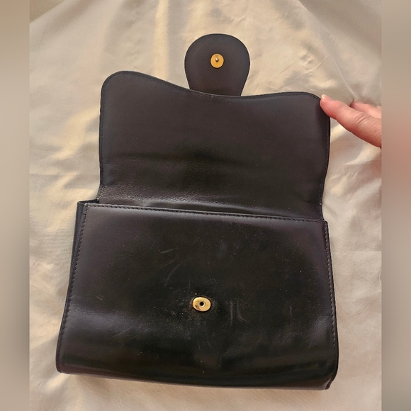✨️Nice Gucci Clutch Black with Light Gold GG Hardware - Picture 6 of 14